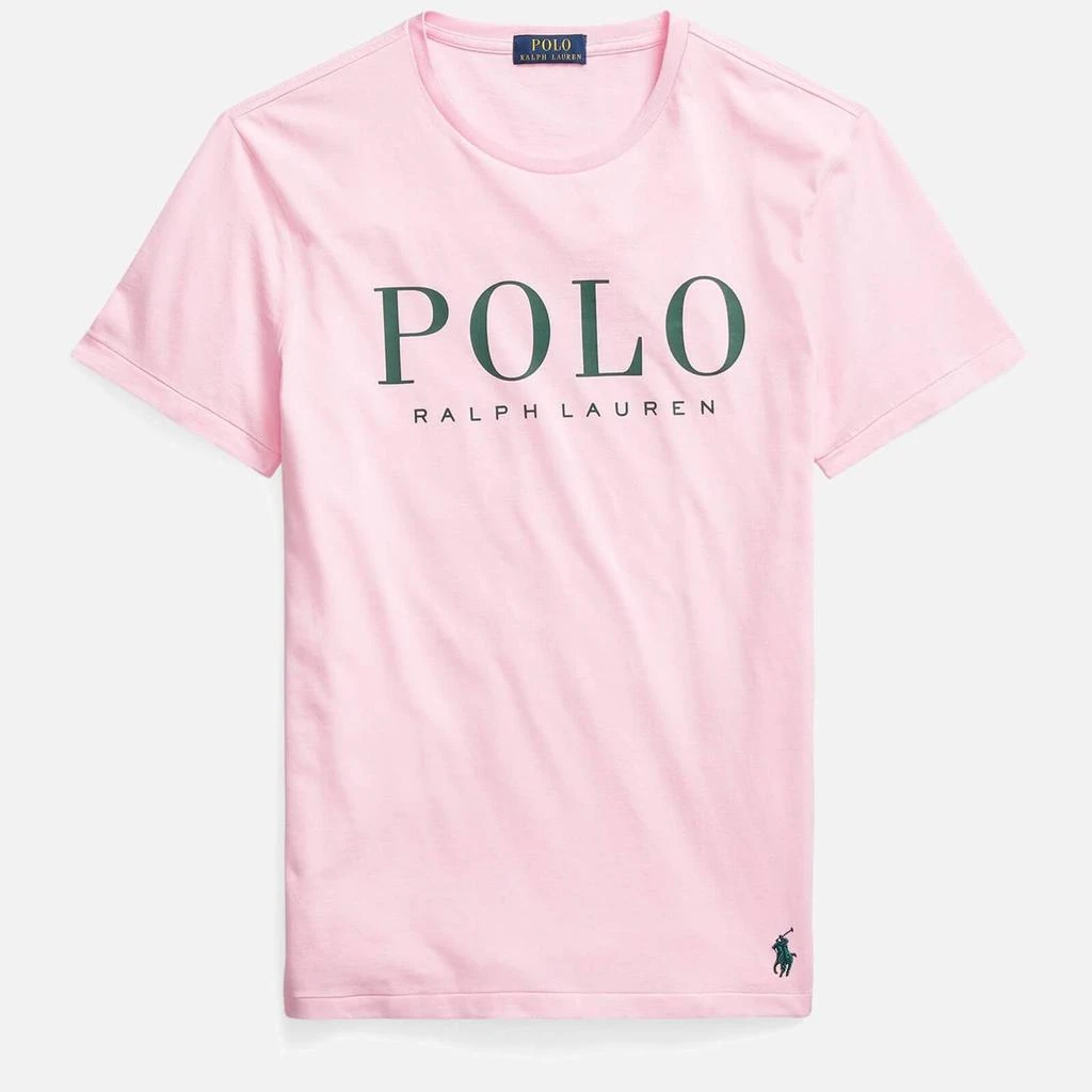 商品Ralph Lauren|Polo Ralph Lauren Men's Custom Slim Fit Logo T-Shirt - Carmel Pink,价格¥441,第4张图片详细描述