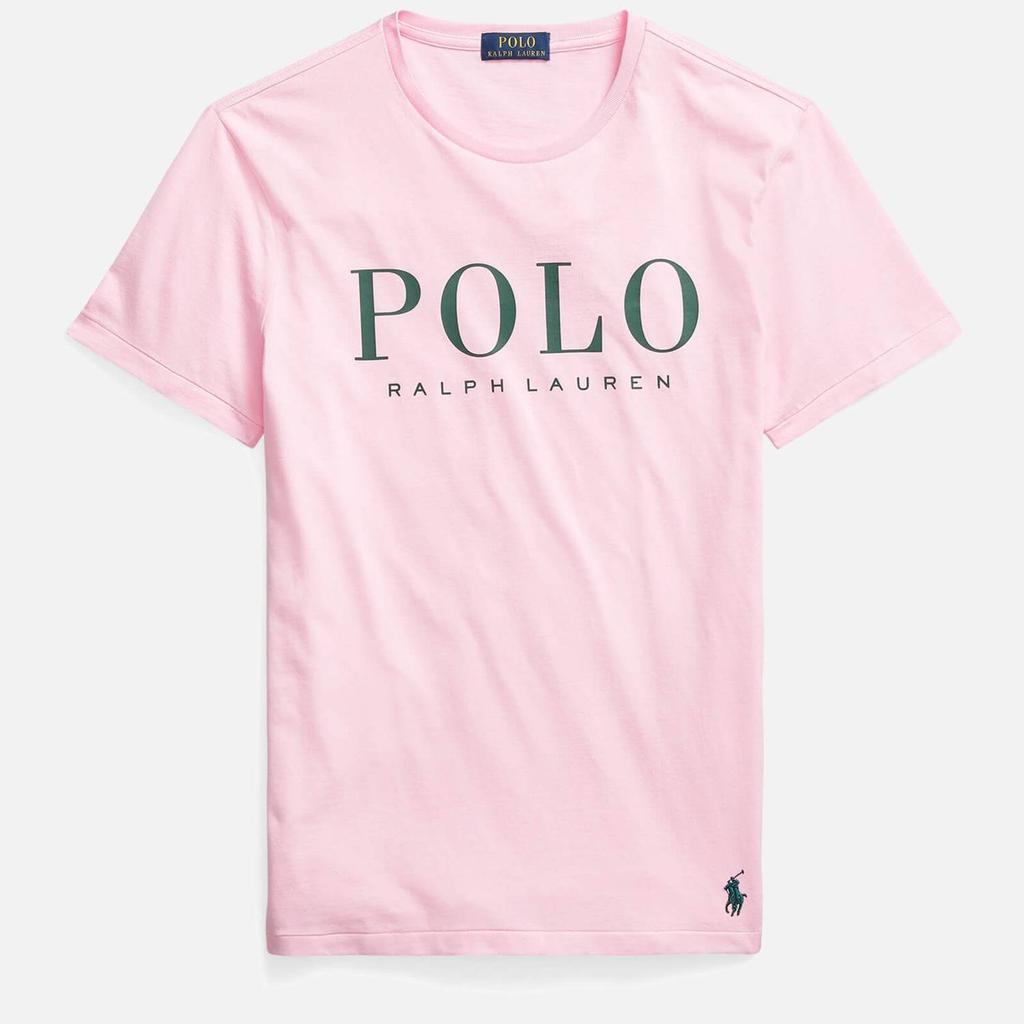 商品Ralph Lauren|Polo Ralph Lauren Men's Custom Slim Fit Logo T-Shirt - Carmel Pink,价格¥420,第6张图片详细描述