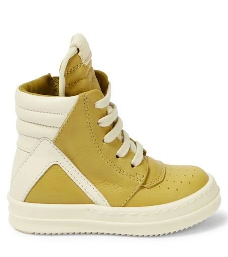 商品Rick Owens|Baby Geo leather sneakers,价格¥3026,第4张图片详细描述