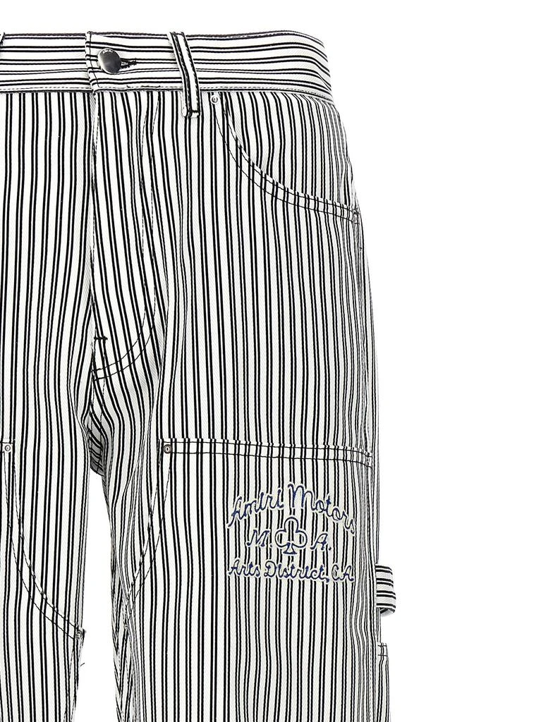 商品AMIRI|Motors Carpenter Pants White/Black,价格¥3543,第3张图片详细描述