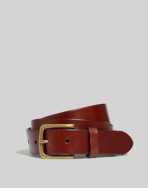 商品Madewell|Thin Leather Belt,价格¥390,第1张图片