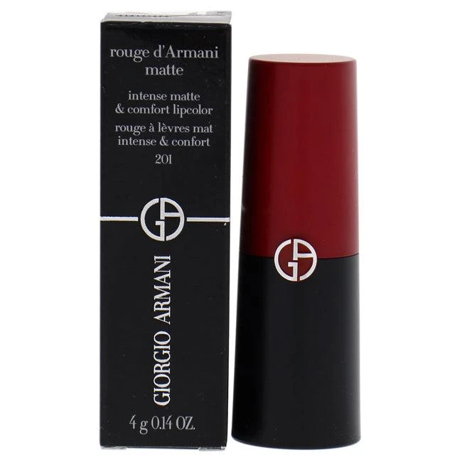 商品Giorgio Armani|Rouge DArmani Matte Lipcolor - 201 Nightberry by Giorgio Armani for Women - 0.14 oz Lipstick,价格¥302,第1张图片