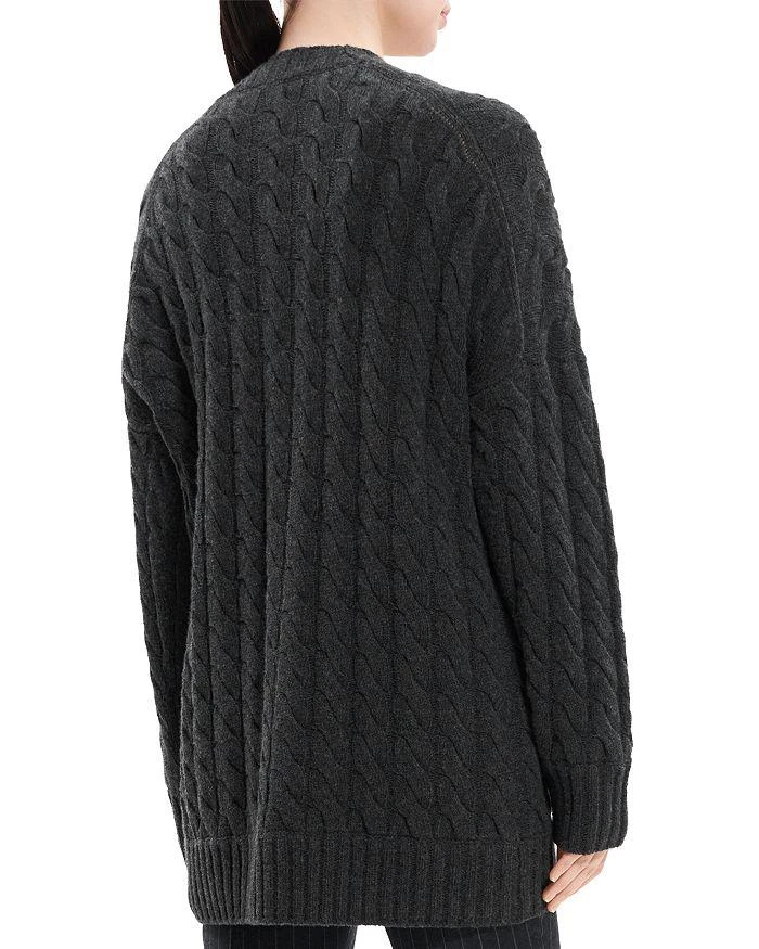 商品Theory|Felted Cable Knit Long Cardigan,价格¥3628,第2张图片详细描述