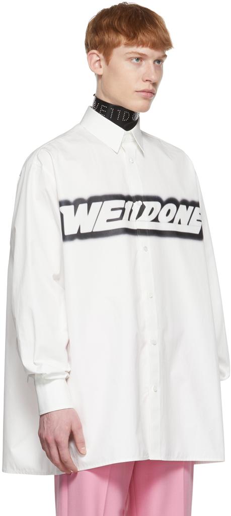 White Cotton Shirt商品第2张图片规格展示