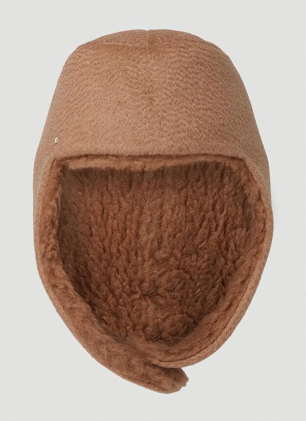 商品Max Mara|Teddy Bonnet in Camel,价格¥1544,第1张图片
