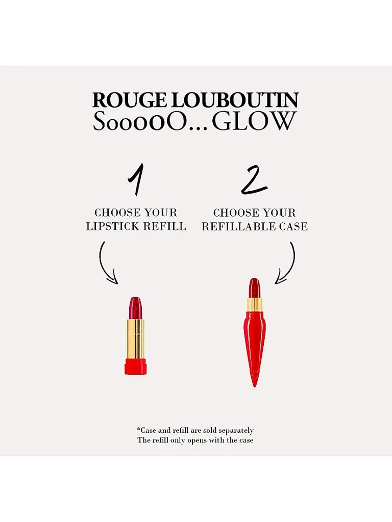商品Christian Louboutin|Sooooo... Glow Lipstick Refill,价格¥332,第5张图片详细描述