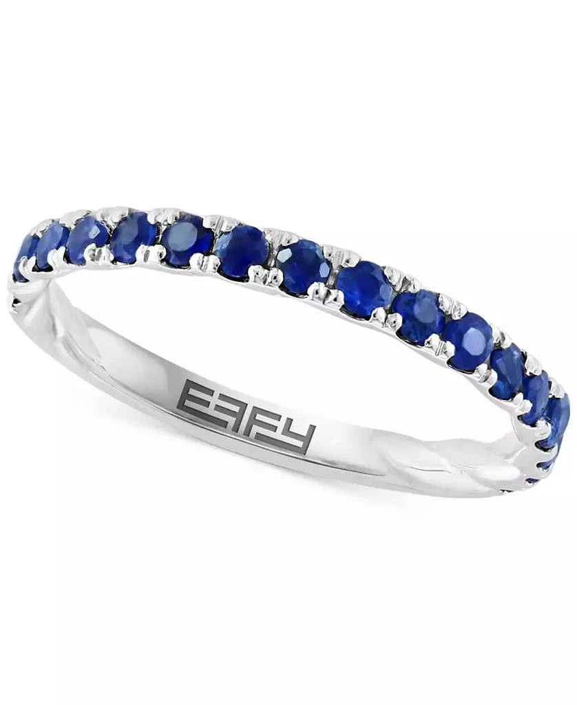 商品Effy|EFFY® Ruby Stack Band (1/2 ct. t.w.) in 14K Rose Gold-Plated Sterling Silver (Also available in Emerald and Sapphire),价格¥1036,第1张图片