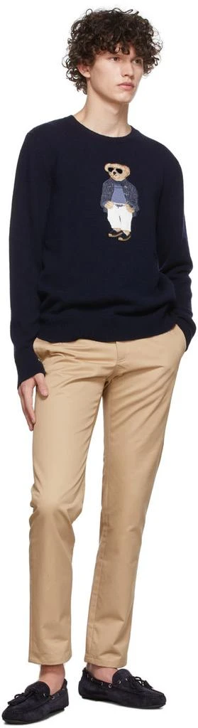 商品Ralph Lauren|Navy Polo Bear Sweater,价格¥4640,第4张图片详细描述