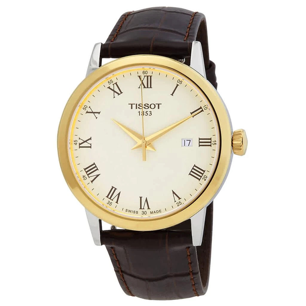 商品Tissot|T-Classic Quartz Men's Watch T129.410.26.263.00,价格¥1567,第1张图片