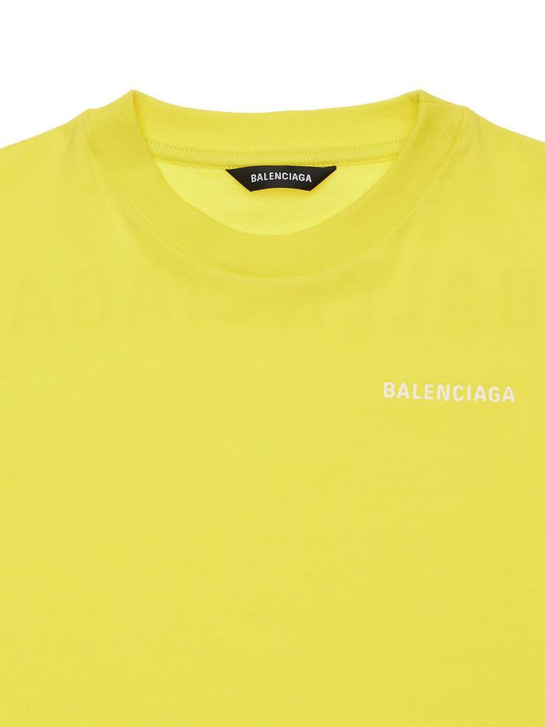 商品Balenciaga|Logo Print Cotton Jersey T-shirt,价格¥1662,第1张图片
