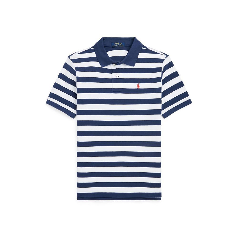 Polo Ralph Lauren | Big Boys Striped Mesh Polo Shirt 292.05元 商品图片