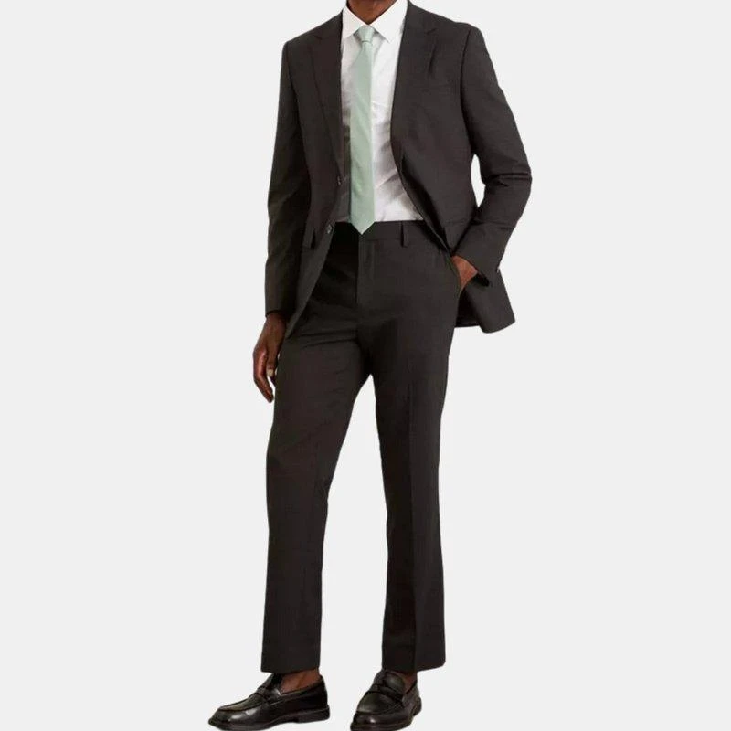 商品Burton|Mens Essential Tailored Suit Trousers Charcoal,价格¥310,第1张图片