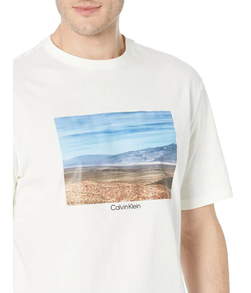 商品Calvin Klein|Short Sleeve Desert Crew Neck Tee,价格¥258,第3张图片详细描述