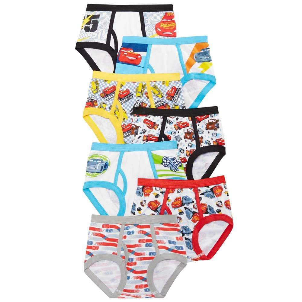 商品Disney|Car's 7-Pk. Brief Underwear, Toddler Boys,价格¥126,第1张图片