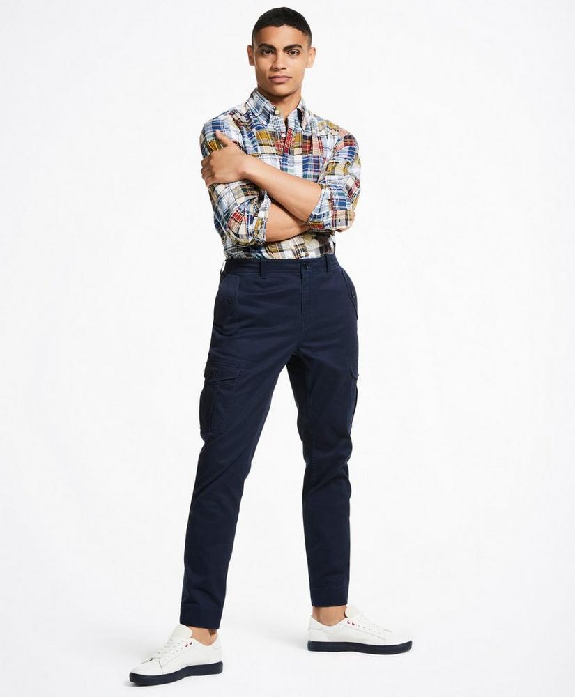 商品Brooks Brothers|布克兄弟男士弹力棉质工装裤,价格¥221,第6张图片详细描述
