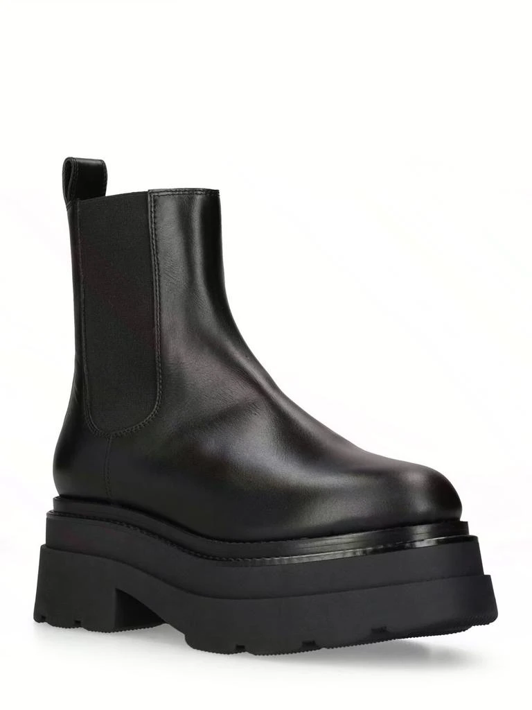 商品Alexander Wang|75mm Carter Platform Leather Ankle Boots,价格¥5129,第2张图片详细描述