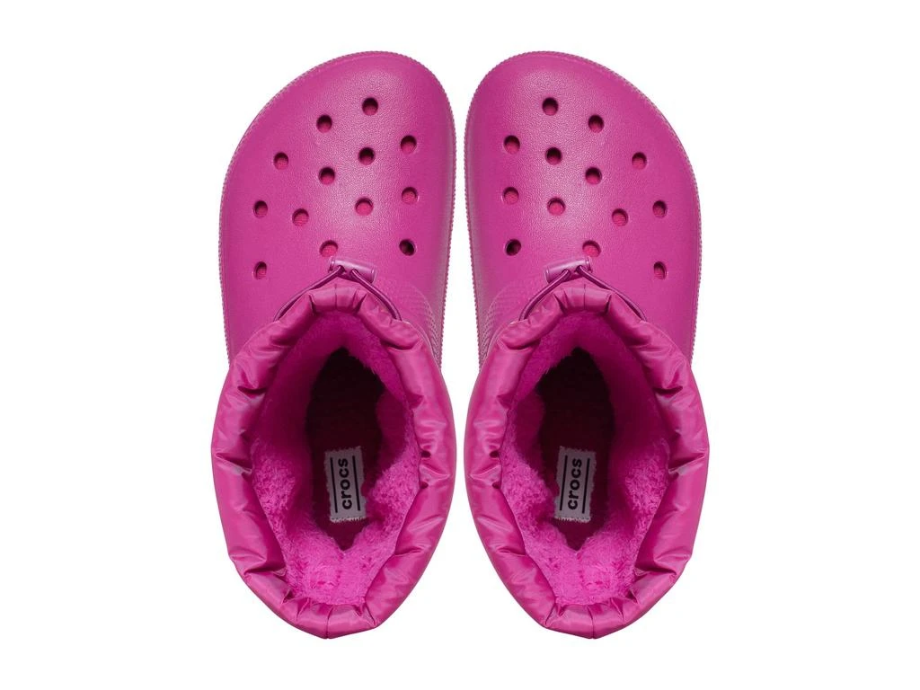 商品Crocs|Classic Lined Neo Puff Boot (Little Kid/Big Kid),价格¥483,第2张图片详细描述