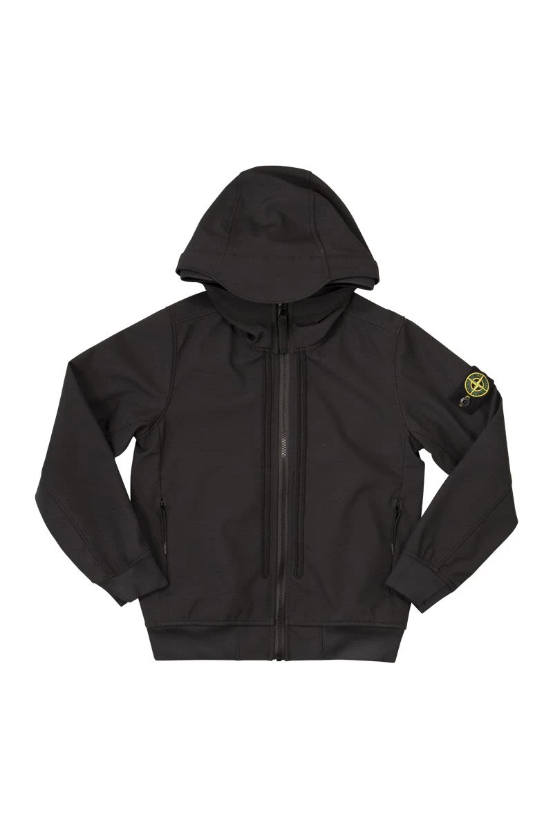 商品Stone Island|Stone Island 男童夹克 781640134V0029-CO-CO-CO-CO-CO-CO 黑色,价格¥1632,第1张图片