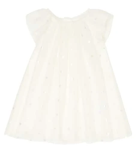 商品Bonpoint|Baby Nuage polka-dot minidress,价格¥1911,第1张图片