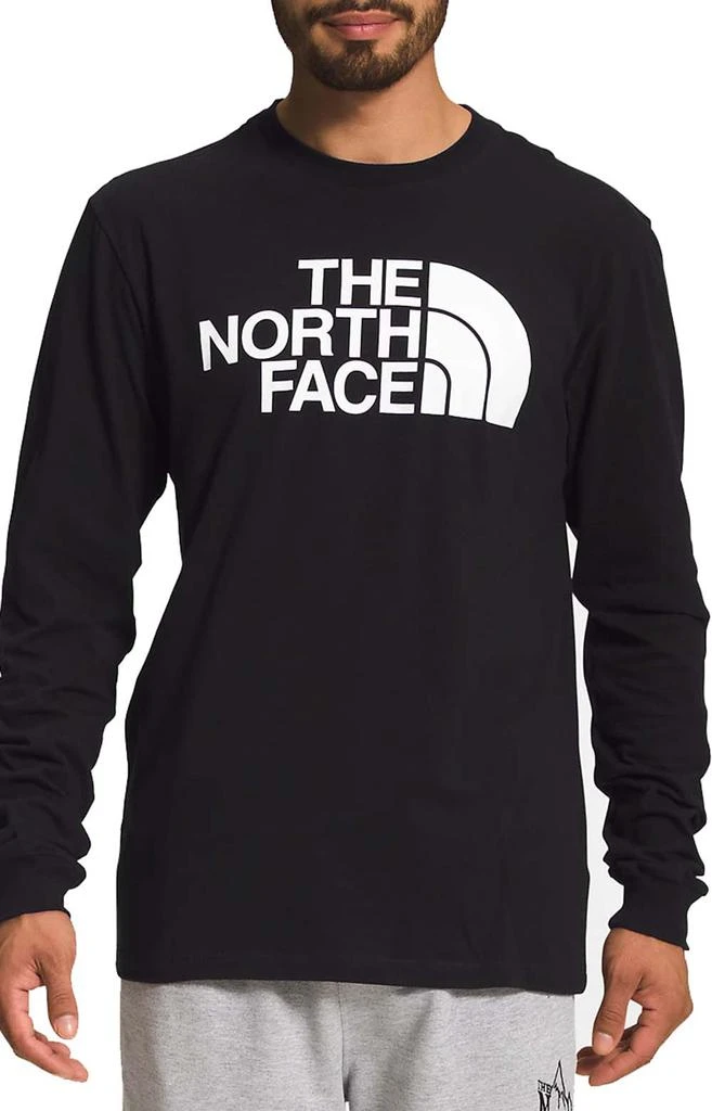 商品The North Face|(NF0A811OKY4) Half Dome L/S Shirt - TNF Black/TNF White,价格¥275,第1张图片