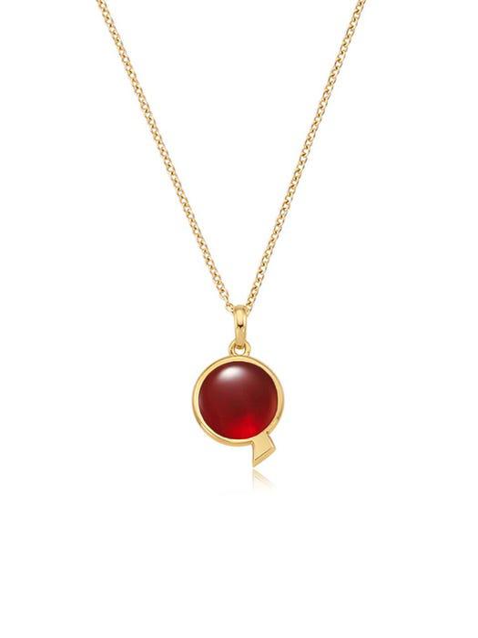 Penny Dor S 14K YG Necklace Sard Short商品第2张图片规格展示