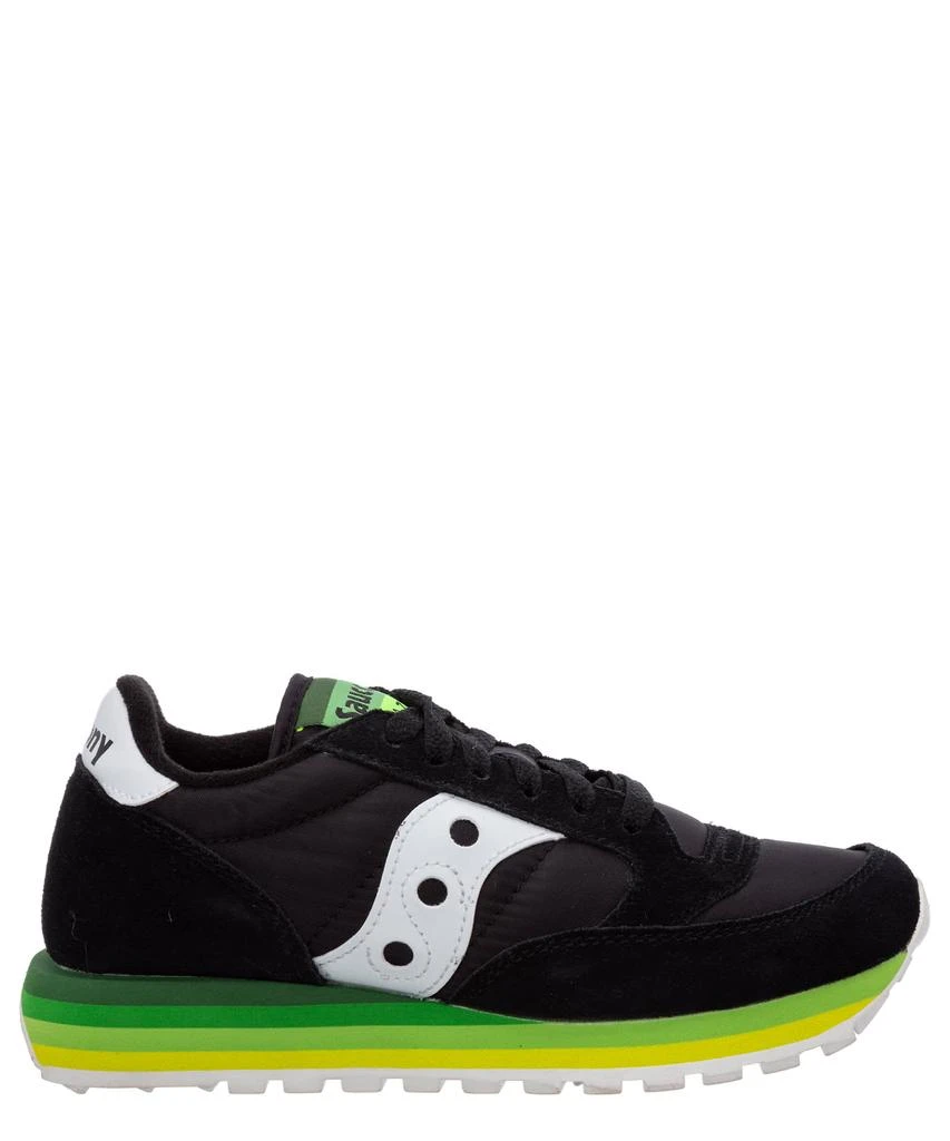 商品Saucony|Saucony Jazz O Rainbow Leather Sneakers,价格¥818,第1张图片