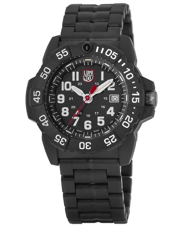 商品Luminox|Luminox Navy Seal Black Dial Black Stainless Steel Men&apos;s Watch XS.3502.L,价格¥2209,第1张图片