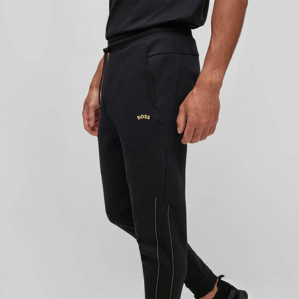 商品Hugo Boss|BOSS Green Hadiko 2 Logo-Embroidery Jersey Joggers,价格¥379,第2张图片详细描述