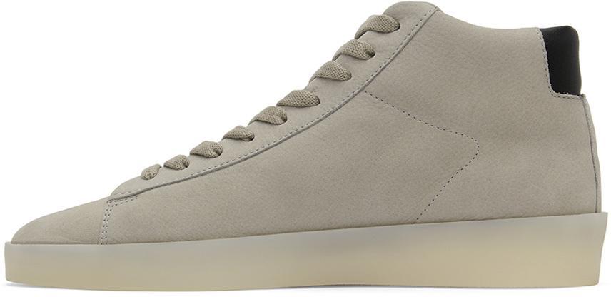 商品Essentials|Gray Tennis Mid Sneakers,价格¥2220,第5张图片详细描述