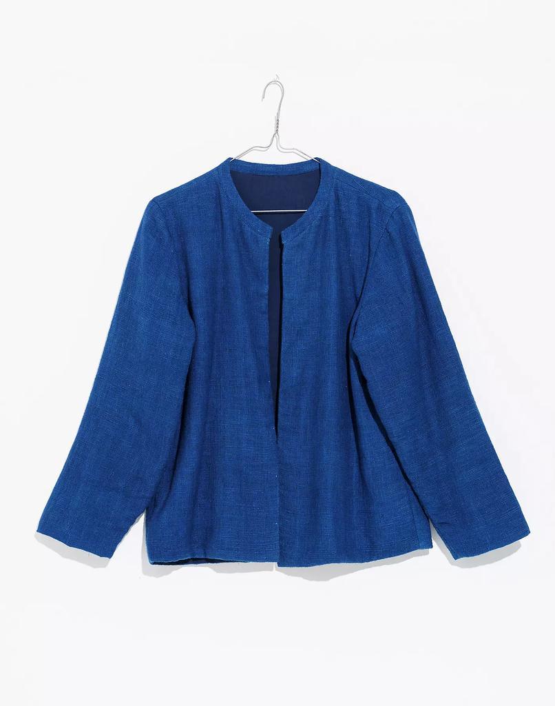 商品Madewell|World of Crow Indigo Casual Jacket,价格¥1743,第6张图片详细描述