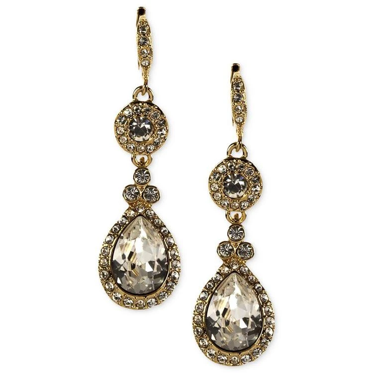 商品Givenchy|Earrings, Gold-Tone Swarovski Element Teardrop Earrings,价格¥357,第1张图片