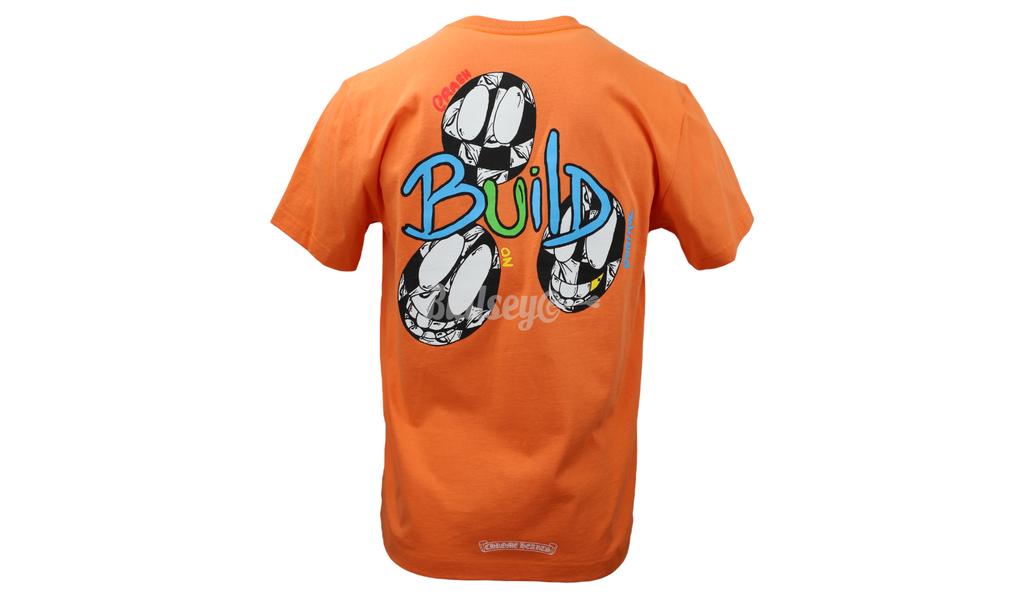 Chrome Hearts Matty Boy "Link & Build" Orange T-Shirt商品第2张图片规格展示