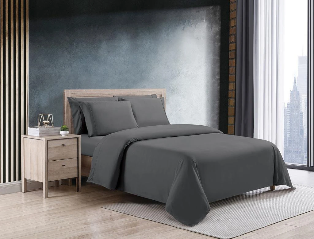 商品Kathy Ireland|Cool Max 6 Piece Ultra Soft Sheet Set,价格¥331,第2张图片详细描述