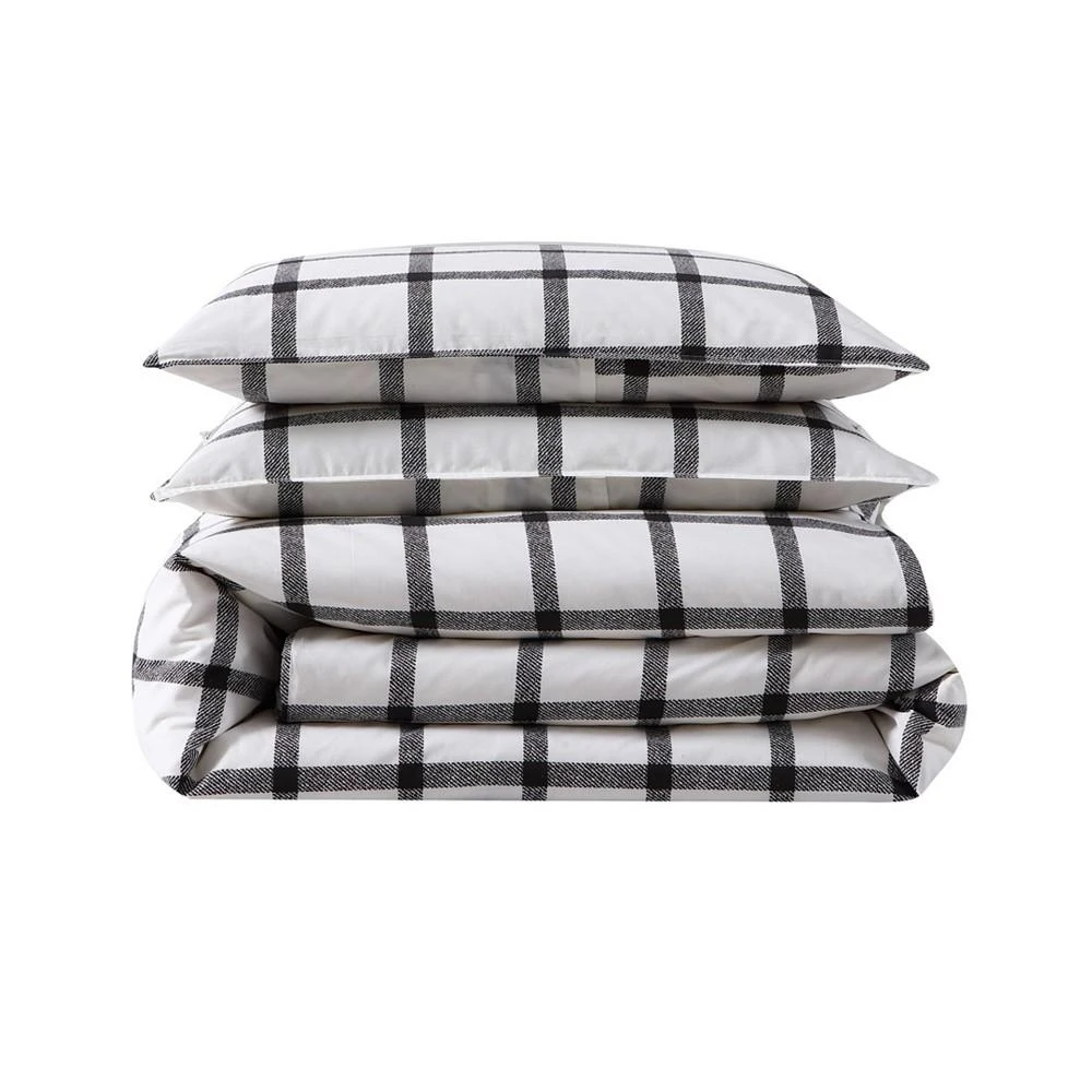 商品Eddie Bauer|Bunkhouse 3 Piece Plaid Duvet Cover Set,价格¥496,第2张图片详细描述