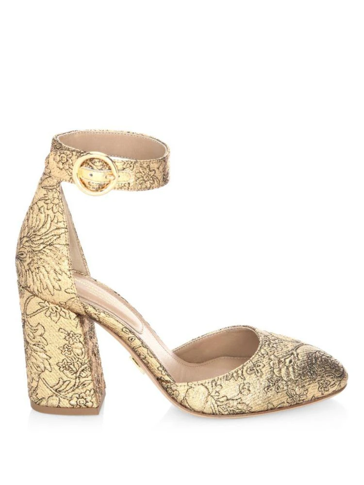 商品Michael Kors|Rena Shimmery Ankle Strap Pumps,价格¥1486,第5张图片详细描述