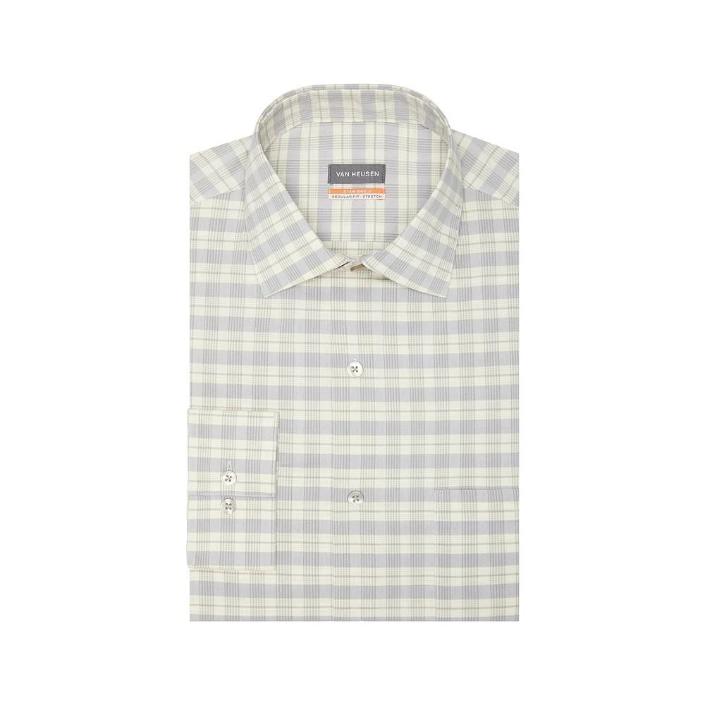 商品Van Heusen|Men's Stain Shield Regular Fit Dress Shirt,价格¥133,第1张图片