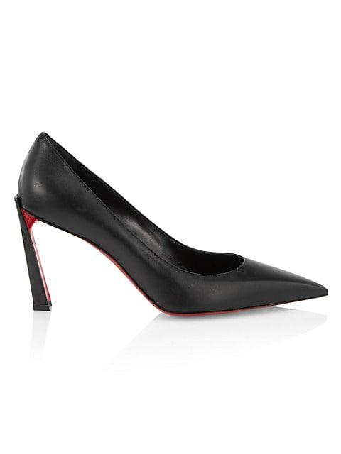 商品Christian Louboutin|Condora 85 Leather Pumps,价格¥6220,第1张图片