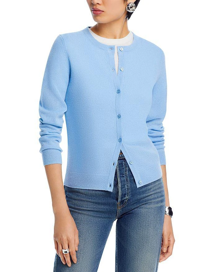 商品Bloomingdale's|圆领开士米羊绒开衫 - 布鲁明戴尔独家,价格¥420,第1张图片