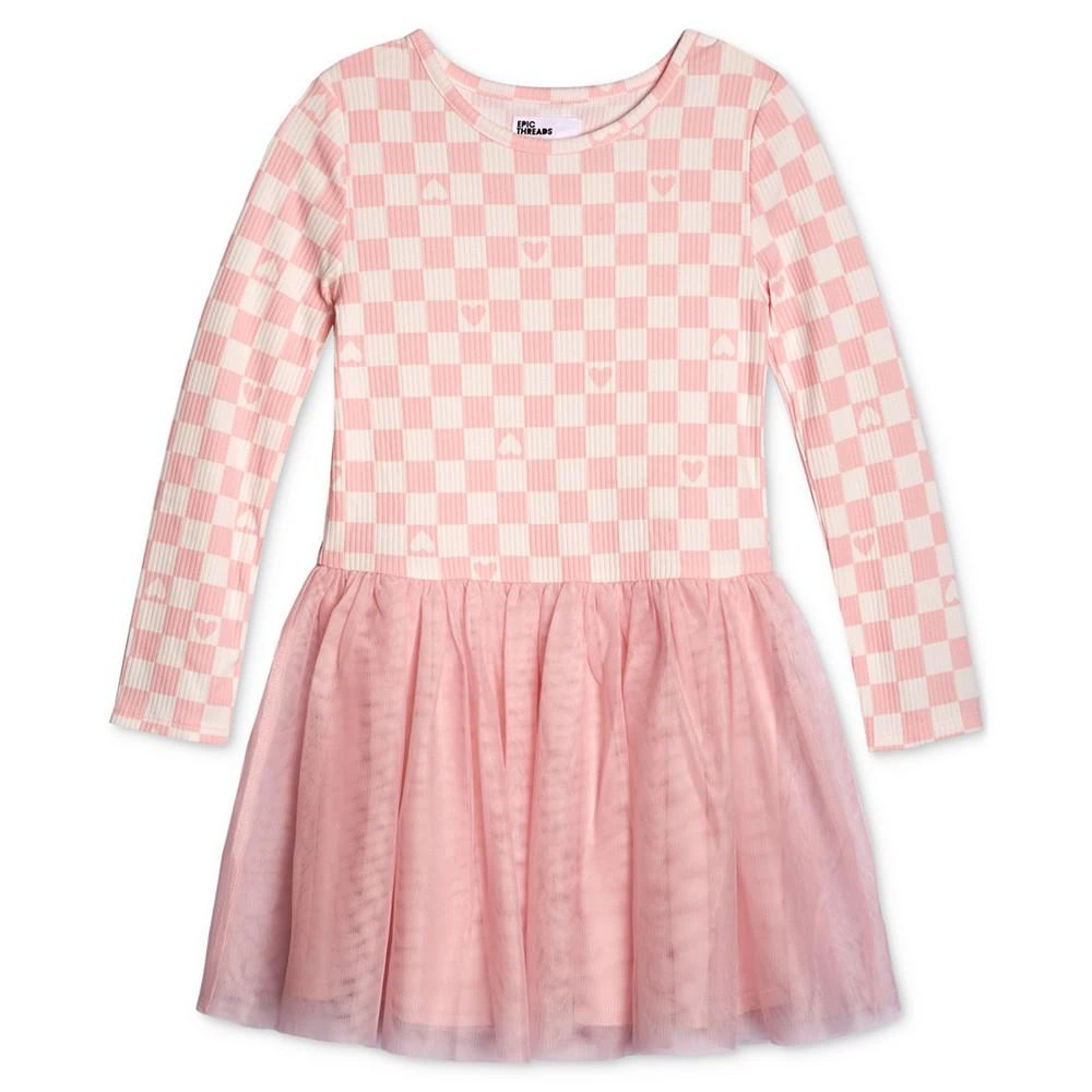 Little Girls Long Sleeve Play Dress, Created For Macy's 商品