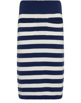 商品Kenzo|海军条纹迷笛半裙,价格¥2795,第1张图片