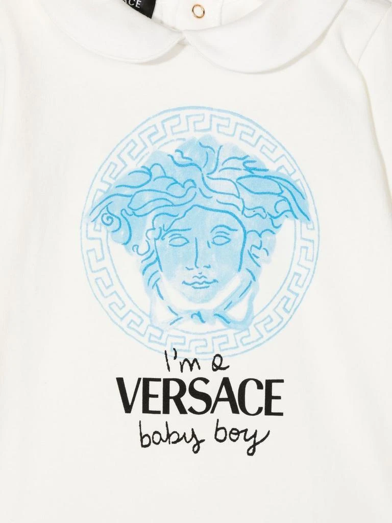 商品Versace|Medusa baby sleepsuit,价格¥532,第3张图片详细描述