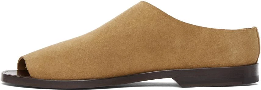 商品Lemaire|Beige Flat Mules,价格¥2184,第3张图片详细描述