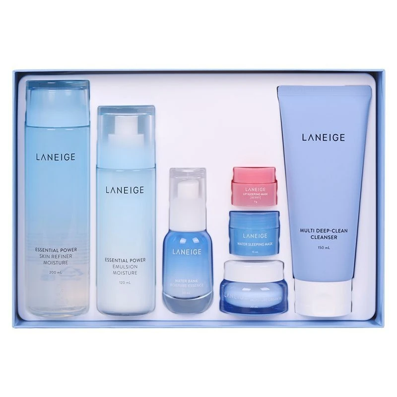 商品Laneige|兰芝LANEIGE完美水库凝肌七件套,价格¥440,第1张图片