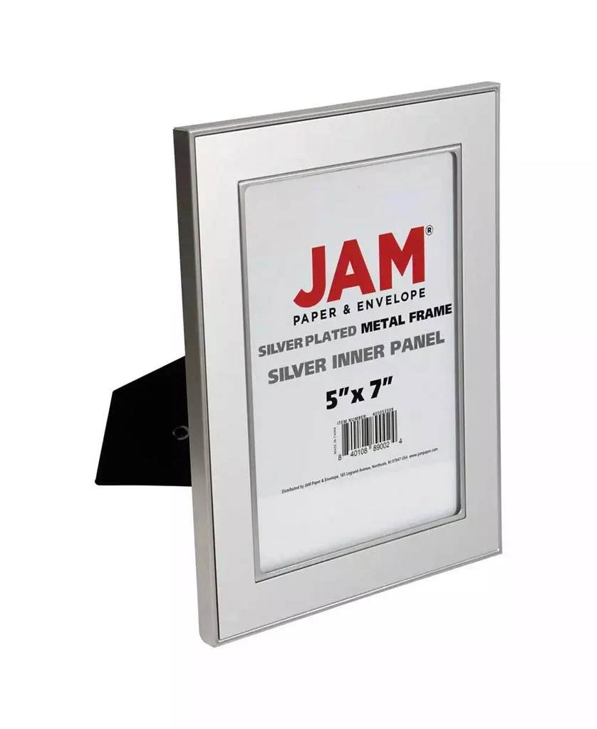 商品JAM Paper|Plated Metal Picture Frames - 5" x 7" - 2 Per Pack,价格¥172,第1张图片