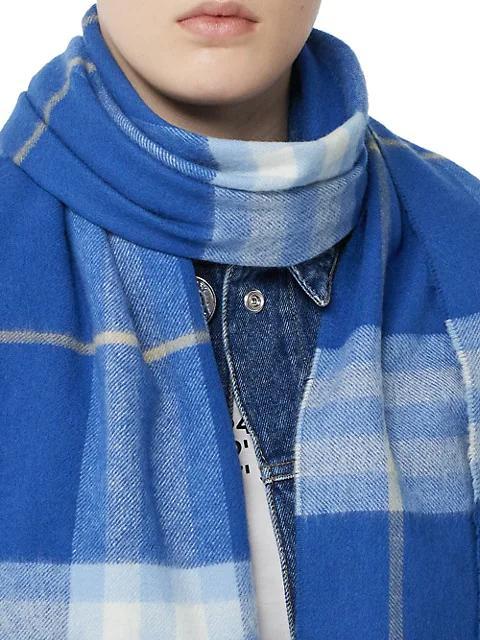 商品Burberry|The Classic Check Cashmere Scarf,价格¥3471-¥3840,第6张图片详细描述