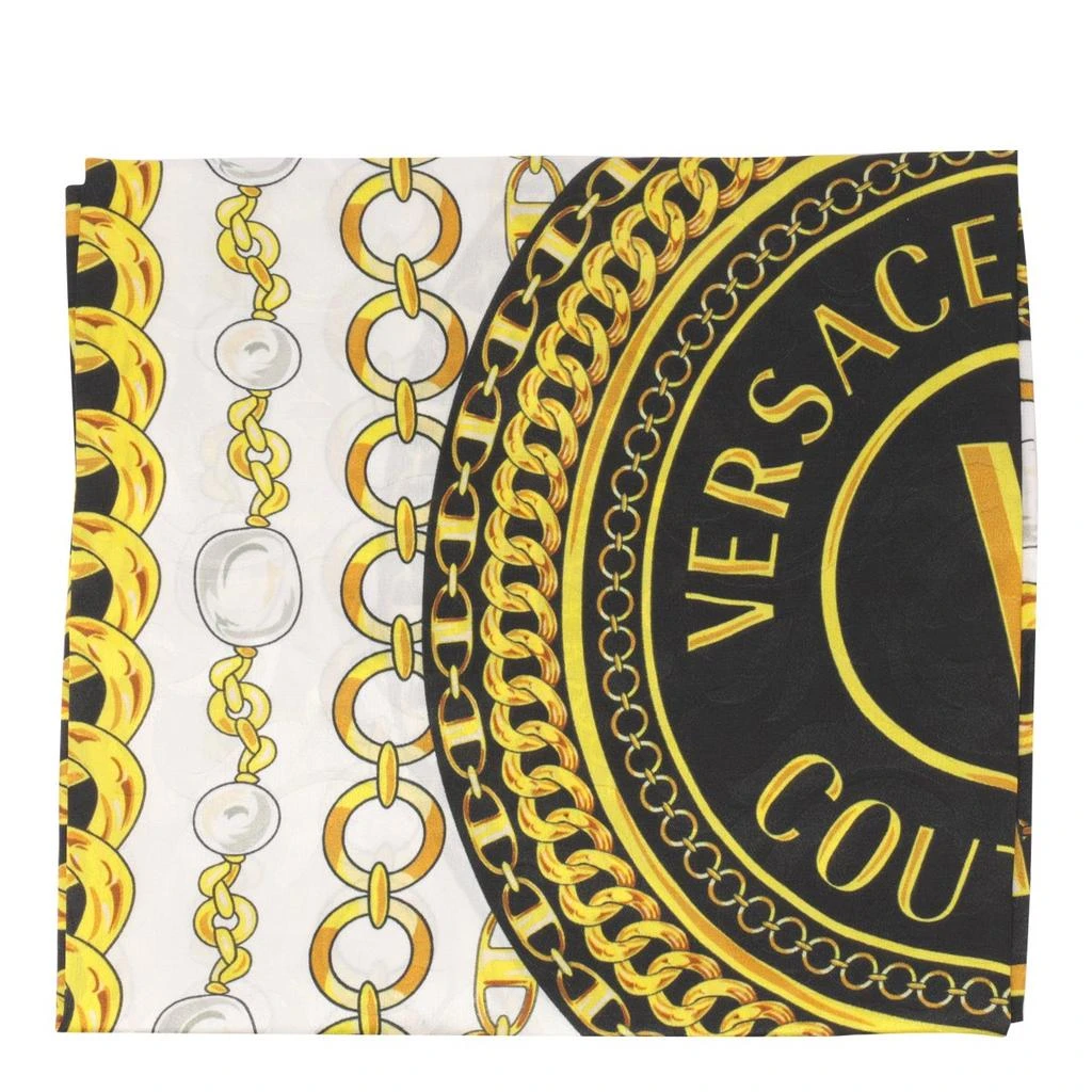 商品Versace|Versace Jeans Couture Couture Chain Printed Scarf,价格¥412,第2张图片详细描述