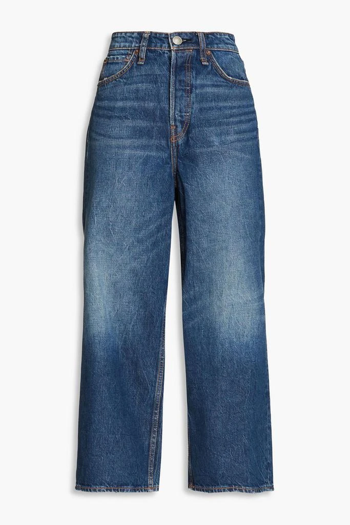 商品Rag & Bone|Maya cropped high-rise wide-leg jeans,价格¥613,第1张图片