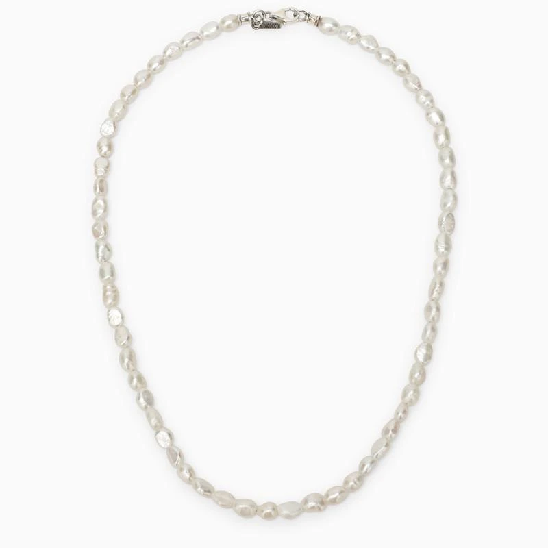 商品Emanuele Bicocchi|925 silver baroque pearl necklace,价格¥1882,第1张图片