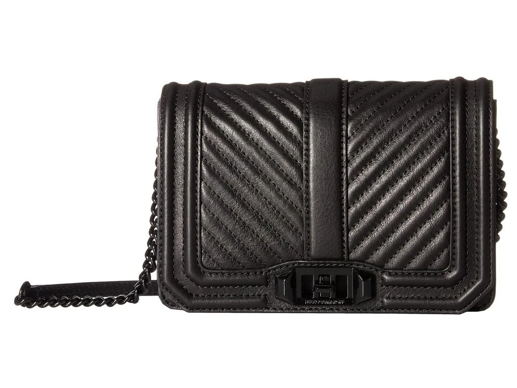 商品Rebecca Minkoff|Chevron Quilted Small Love Crossbody,价格¥1483,第1张图片