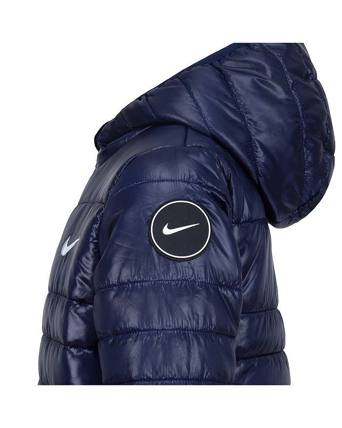 商品NIKE|Boys' Hooded Puffer Jacket - Little Kid,价格¥419,第4张图片详细描述